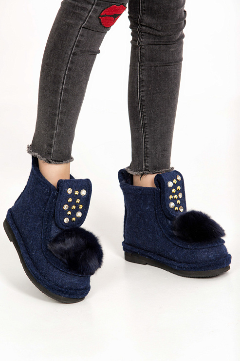 Валенки SUMMERGIRL цвет Синий