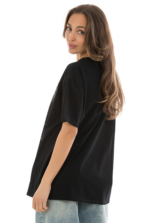 Футболка CHEERDUCK цвет Черный