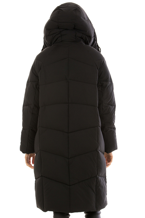 TOWMY 2364 ЧЕРНЫЙ Пуховик женский TOWMY цвет Черный