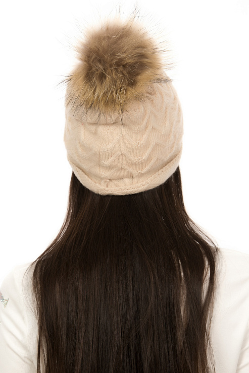 BALDININI 121705 BEIGE Шапка женская BALDININI цвет Бежевый