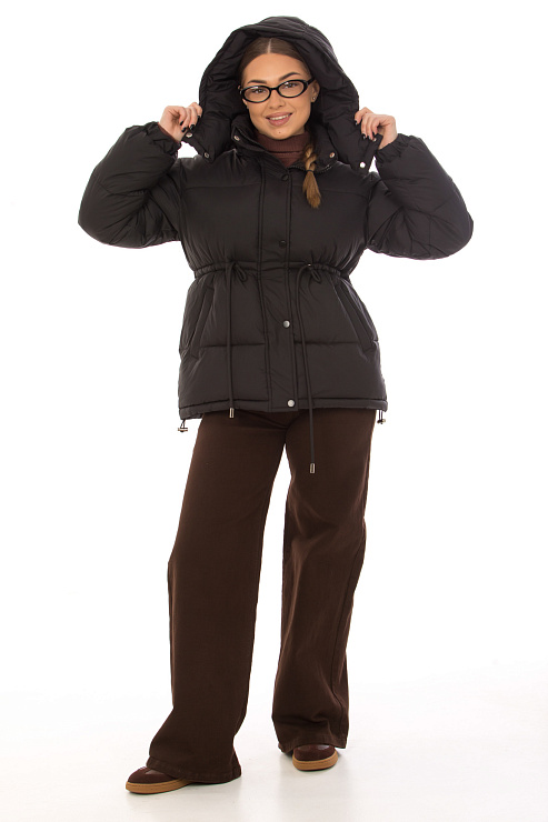 CHEERDUCK/2025 K6822 ЧЕРНЫЙ Куртка д/с CHEERDUCK цвет Черный