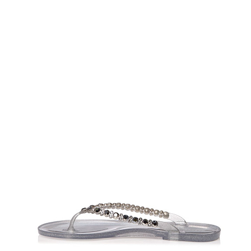 Вьетнамки MENGHI цвет Серебристый