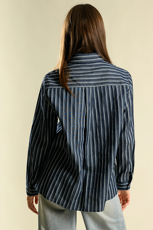 BELLABOA 200-85 СИНИЙ Рубашка женская BELLABOA цвет Синий