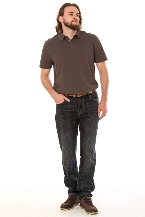 CHEERDUCK/4070 60490 СИНИЙ Джинсы мужские CHEERDUCK цвет Синий