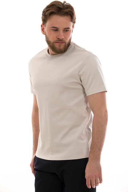 CHEERDUCK/4070 2580 МОЛОЧНЫЙ Футболка мужская CHEERDUCK цвет Молочный