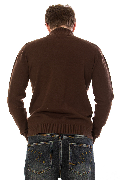 CHEERDUCK/4070 8500 КОРИЧНЕВЫЙ Водолазка мужская CHEERDUCK цвет Коричневый