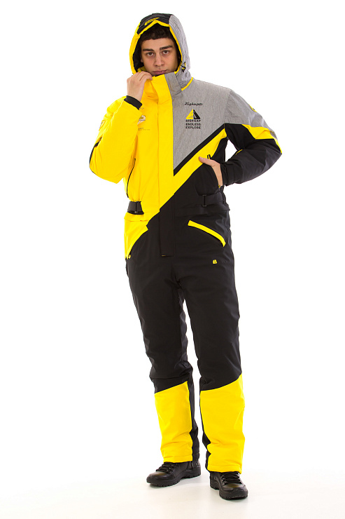 High Experience 1181 ЖЕЛТ. ЧЕРН. Комбинезон мужской HIGH EXPERIENCE цвет Белый