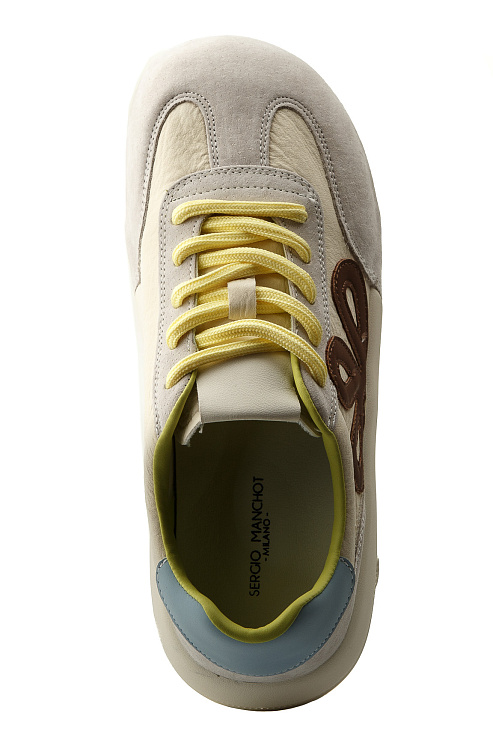Кроссовки SERGIO MANCHOT цвет Бeжевый