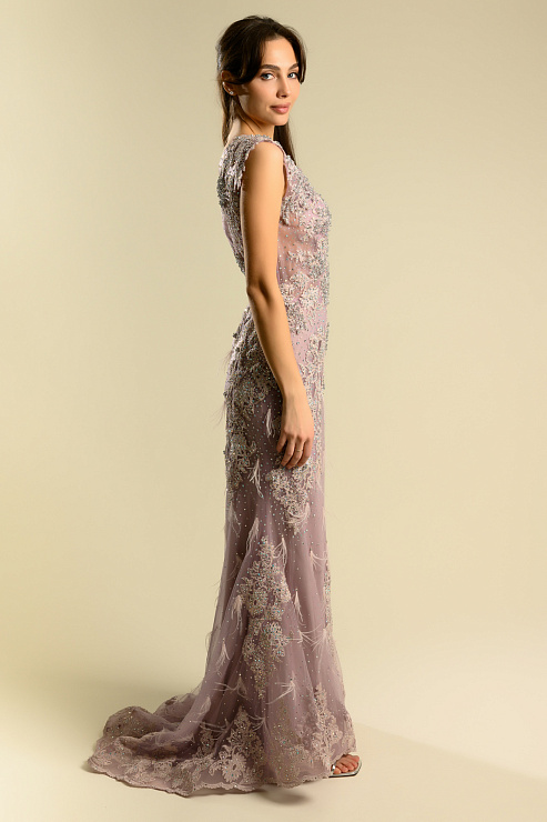 BELLABOA 1023 РОЗОВЫЙ Вечернее платье BELLABOA цвет Розовый