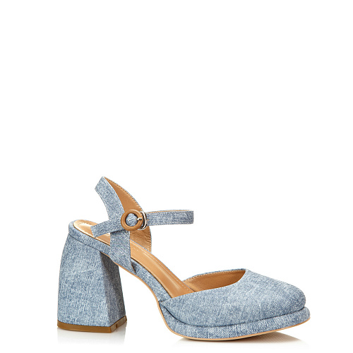 Туфли на каблуке SERGIO MANCHOT цвет Синий