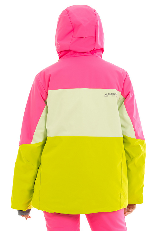 HIGH EXPERIENCE 64016 ЖЕЛТЫЙ Куртка горнолыжная женская HIGH EXPERIENCE цвет Желтый