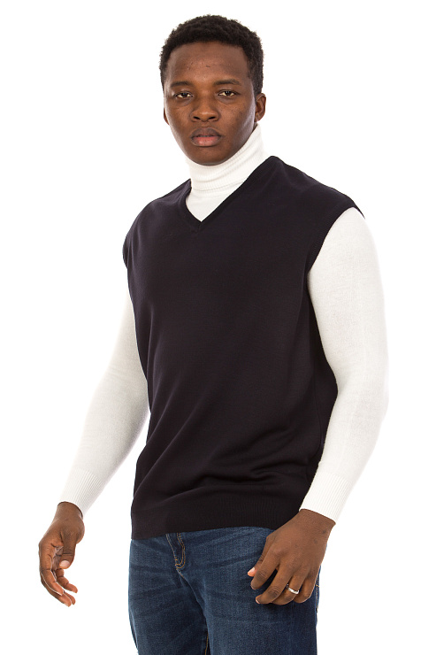 CHEERDUCK/BA 3761 ТЕМ.СИНИЙ Жилет мужской CHEERDUCK цвет Синий