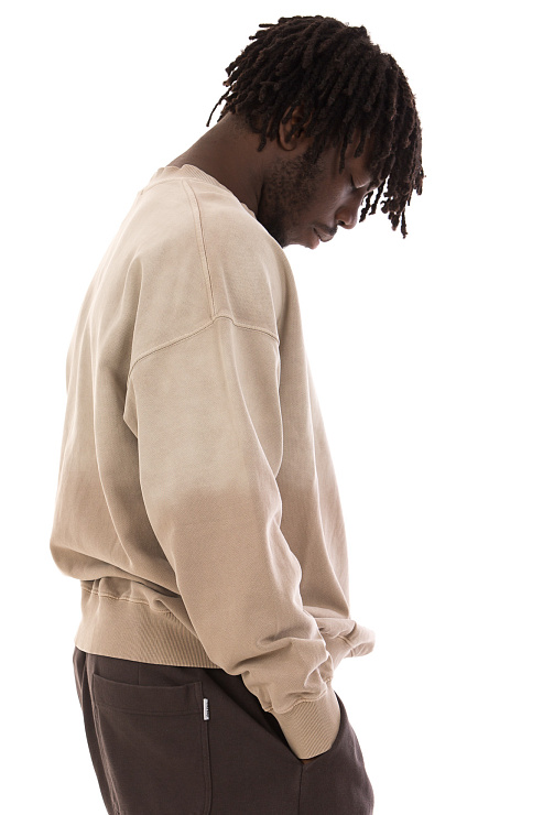 CHEERDUCK/4070 WY113A БЕЖЕВЫЙ Свитшот мужской CHEERDUCK цвет Бежевый