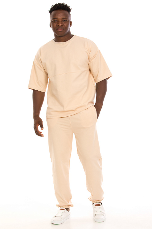 SAM SAM B166 БЕЖЕВЫЙ Костюм летний CHEERDUCK цвет Бежевый