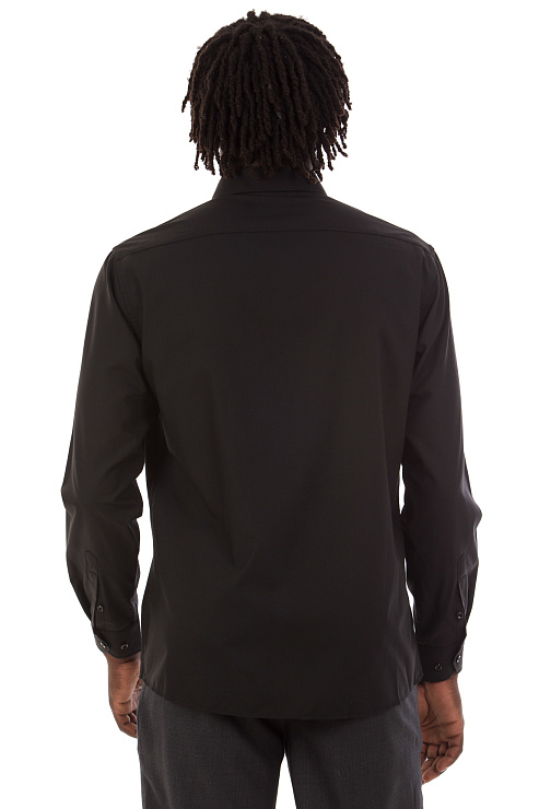 CHEERDUCK/2C87 6666-1 ЧЕРНЫЙ Рубашка мужская CHEERDUCK цвет Черный