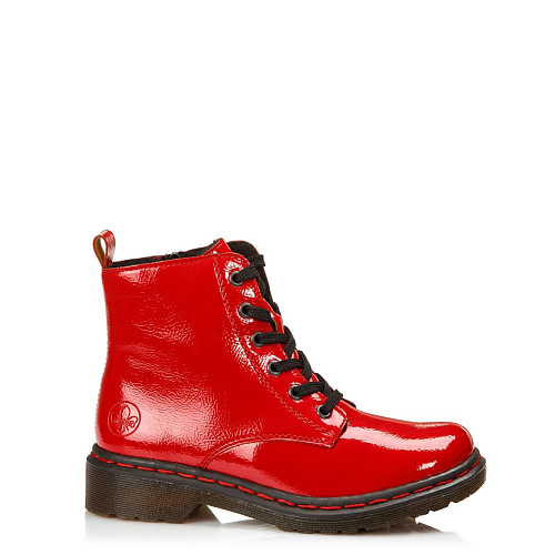 Ботинки RIEKER  цвет Красный