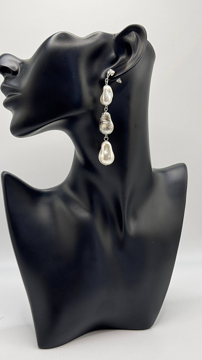 Серьги BELLABOA цвет Серебристый