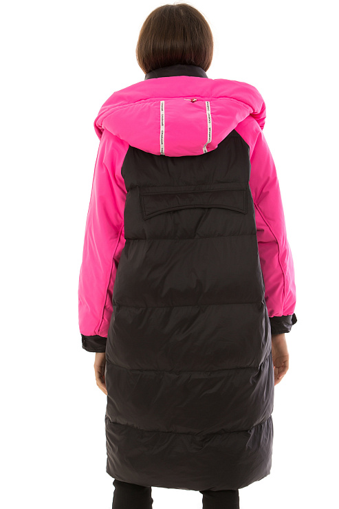 CHEERDUCK/2030 6882 ЧЕРНЫЙ Пуховик женский CHEERDUCK цвет Черный