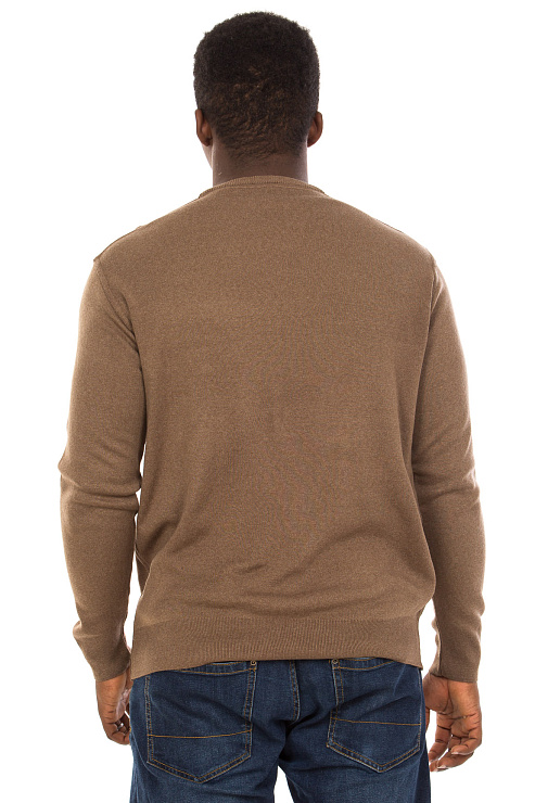 CHEERDUCK/BA 3764 КОРИЧНЕВЫЙ Джемпер мужской CHEERDUCK цвет Коричневый