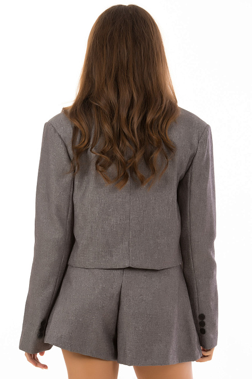 CHEERDUCK/MUD 283-1 СВЕТЛО-СЕРЫЙ Костюм классический  CHEERDUCK цвет Серый