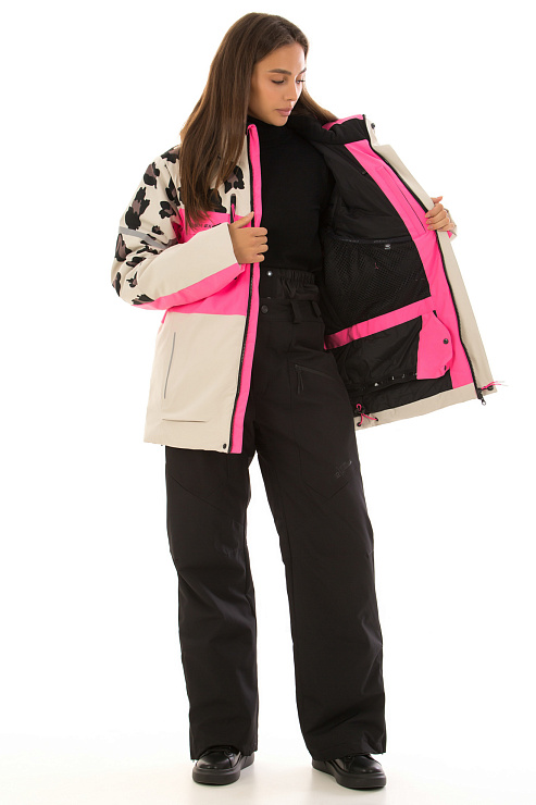 HIGH EXPERIENCE 64071 РОЗОВЫЙ Куртка горнолыжная женская HIGH EXPERIENCE цвет Розовый