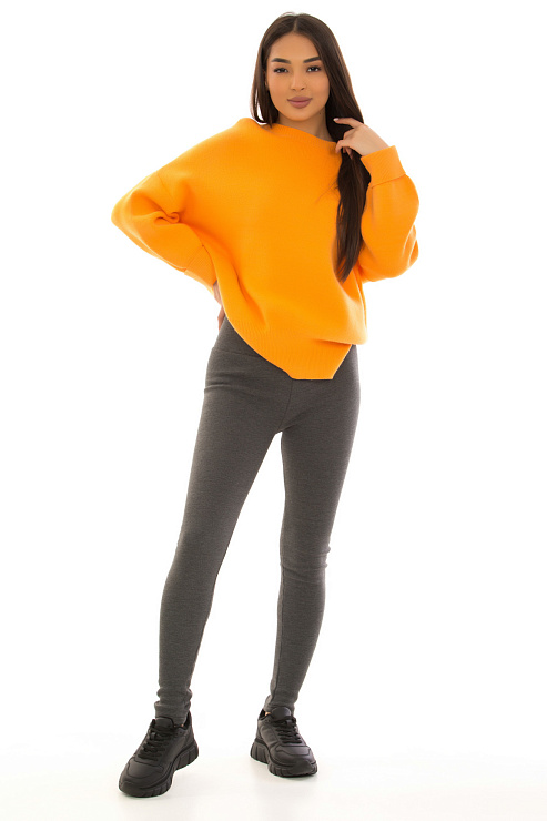 Fashion 5065-3 СЕРЫЙ Леггинсы женские FASHION цвет Серый