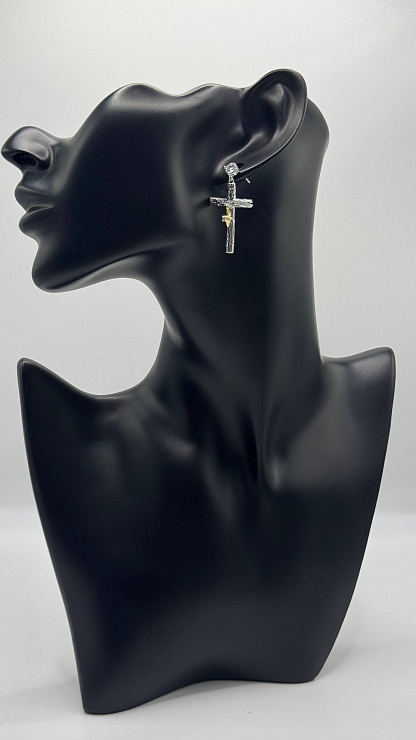 Серьги BELLABOA цвет Серебристый