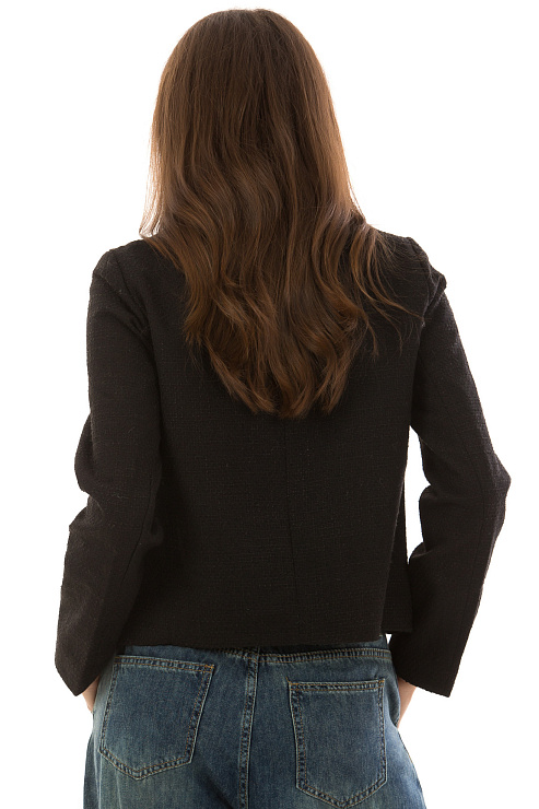 CHEERDUCK/2C19 9601-1 ЧЕРНЫЙ Жакет женский CHEERDUCK цвет Черный