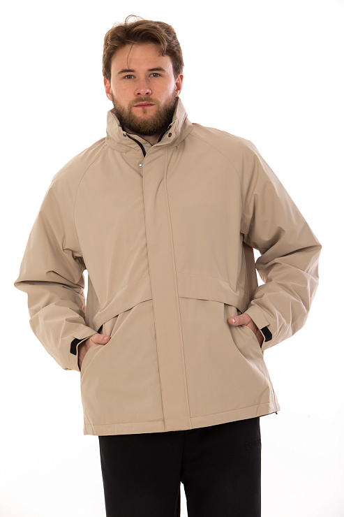 CHEERDUCK/4070 26025 БЕЖЕВЫЙ Куртка мужская CHEERDUCK цвет Бежевый