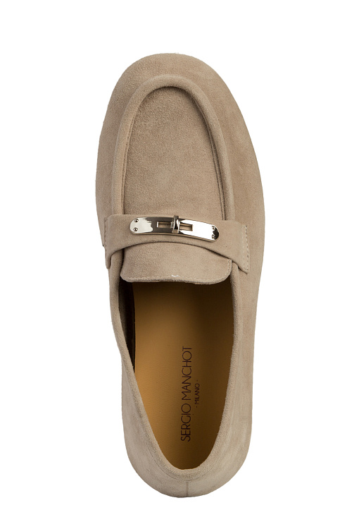 Лоферы SERGIO MANCHOT цвет Бежевый
