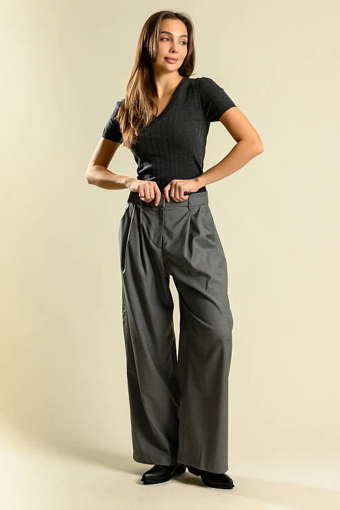 Брюки классические BELLABOA цвет Серый