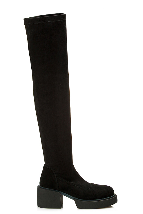 Ботфорты на каблуке SERGIO MANCHOT цвет Черный