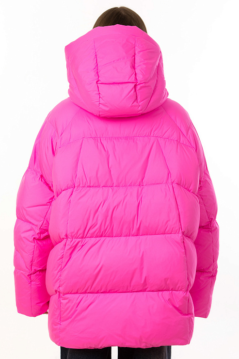 TOWMY A067 РОЗОВЫЙ Пуховик женский TOWMY цвет Розовый