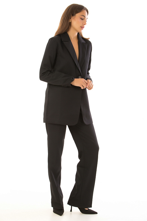 CHEERDUCK/MUD 3250 ЧЕРНЫЙ Костюм классический  CHEERDUCK цвет Черный