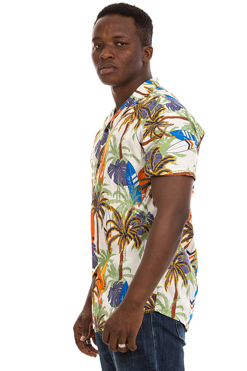 PREMMY/Dandy 30935 БЕЛ Рубашка мужская CHEERDUCK цвет Белый