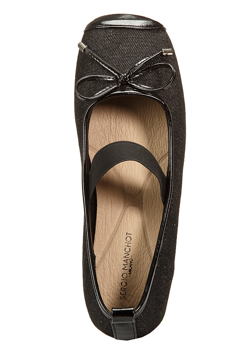 Балетки SERGIO MANCHOT цвет Черный