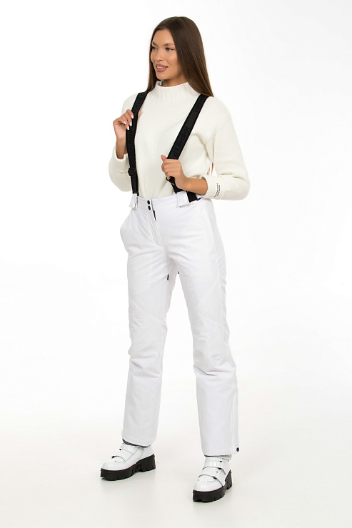 High Experience 9515 БЕЛ. Брюки горнолыжные женские HIGH EXPERIENCE цвет Белый