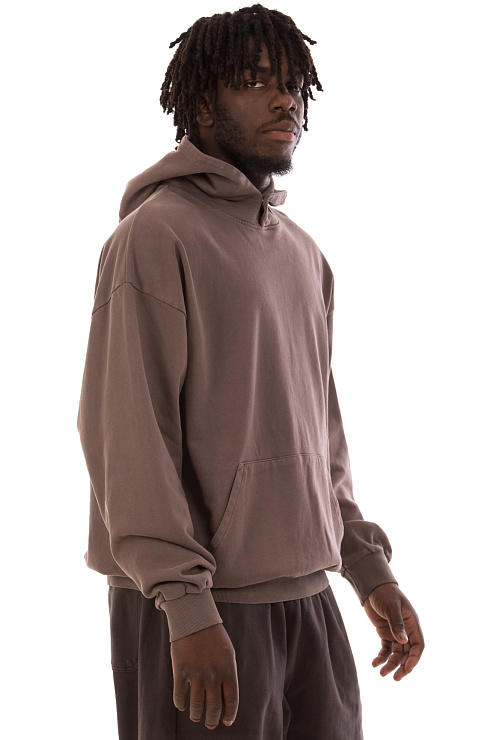 CHEERDUCK/4070 WY555B КОРИЧНЕВЫЙ Худи мужское CHEERDUCK цвет Серый