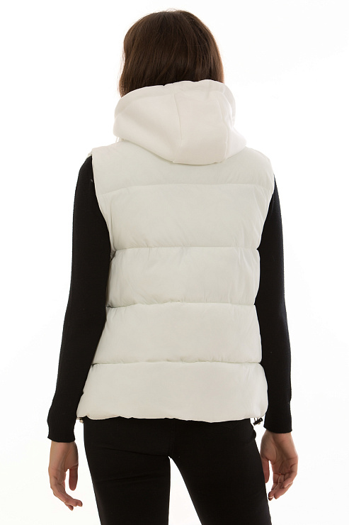 CHEERDUCK/2030 8802 БЕЛЫЙ Жилет женский CHEERDUCK цвет Белый
