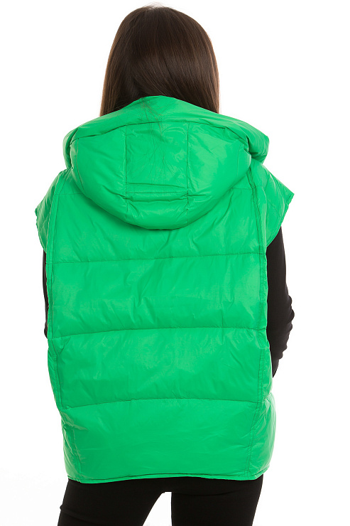 CHEERDUCK/2030 9514 ЗЕЛЕНЫЙ Жилет женский CHEERDUCK цвет Зеленый
