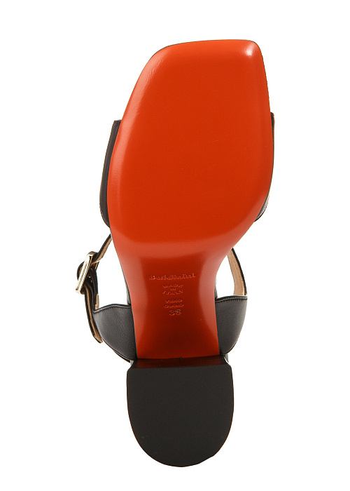 Босоножки на каблуке BALDININI цвет Черный