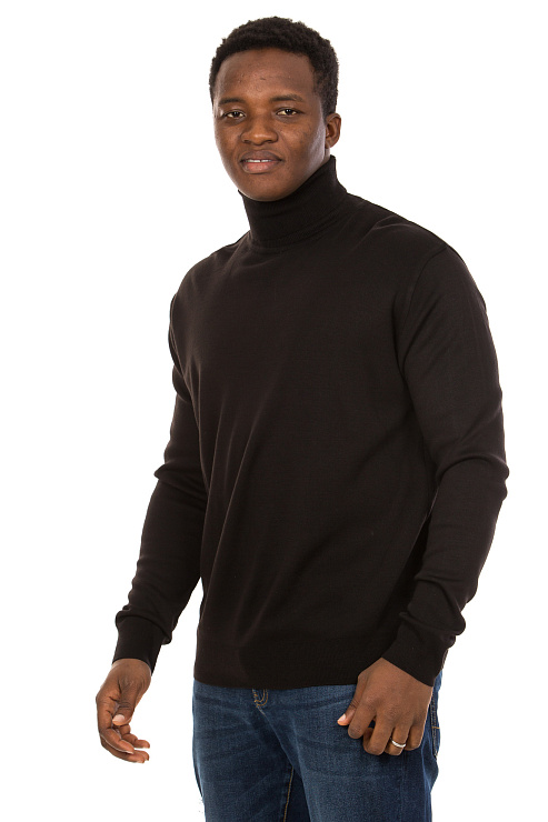 CHEERDUCK/BA 1939 ЧЕРНЫЙ Водолазка мужская CHEERDUCK цвет Черный