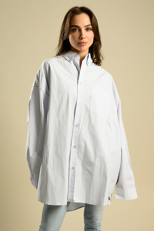 BELLABOA 111-80 ГОЛУБОЙ Рубашка женская BELLABOA цвет Голубой