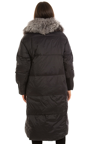 CHEERDUCK/YA 2212-1 ЧЕРНЫЙ Пуховик женский CHEERDUCK цвет Черный