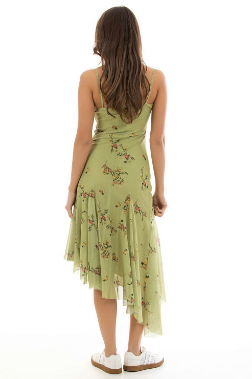 CHEERDUCK/2C19 1978 ЗЕЛЕНЫЙ Сарафан  CHEERDUCK цвет Зеленый