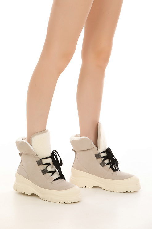 Ботинки BELLABOA цвет Серый