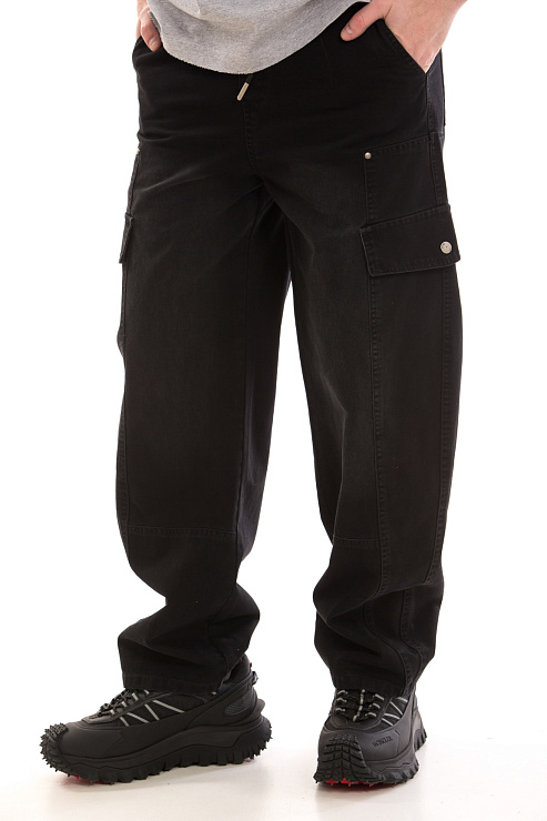 CHEERDUCK/4070 40343-1 ЧЕРНЫЙ Джинсы мужской CHEERDUCK цвет Черный