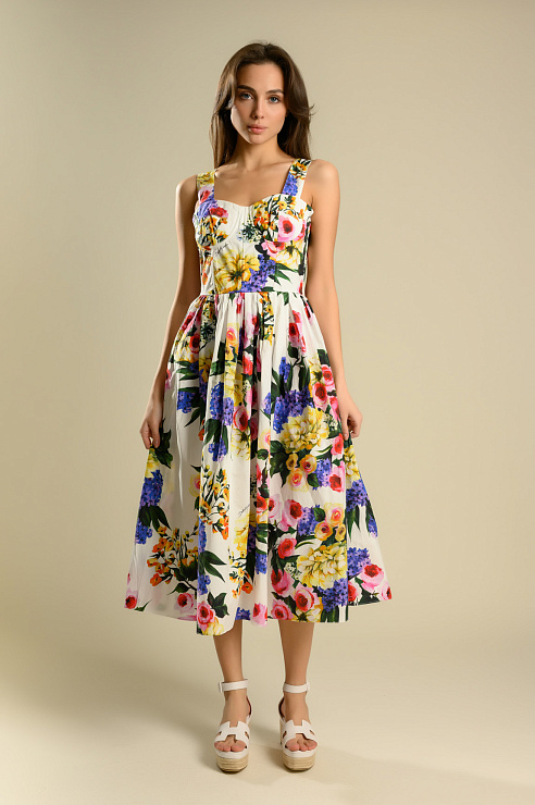 BELLABOA 111-235 БЕЛЫЙ Сарафан женский BELLABOA цвет Белый