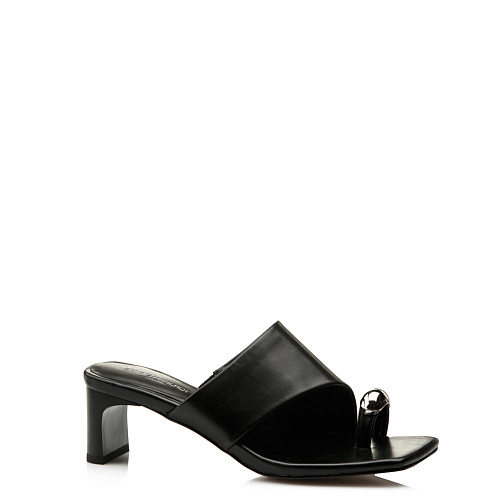 Сабо на каблуке SERGIO MANCHOT цвет Черный