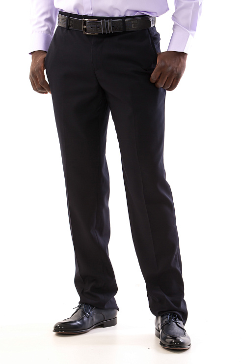 CHEERDUCK/2C87 3168-22 Т.СИНИЙ Брюки мужские классические CHEERDUCK цвет Синий